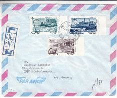 Port - Encre - Israël - Lettre Recommandée De 1967 ° - Oblitération Bet Dagan - Briefe U. Dokumente