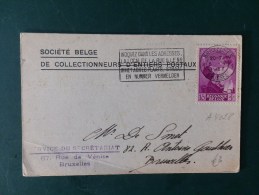 A4028   CP   1937 - Cartas & Documentos