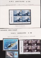 GRANDE BRETAGNE+SIERRA LEONE+BR.INDIAN OCEAN TERRITOTY   BATEAUX SOUS-MARINS /SUBMARINE **MNH  Réf 5538 - Sous-marins