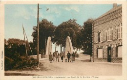 CHATEAU PORCIEN . PONT DE LA RIVIERE D´AISNE . - Chateau Porcien