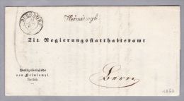 Heimat BE HEIMISWYL 1860-04-24 Brief über Burgdorf Nach Bern - ...-1845 Vorphilatelie