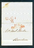 1817.- TARRAGONA A BARCELONA - ...-1850 Prephilately