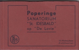 Poperinge   Boekje Met 10 Zichtkaarten Sanatorium St Idesbald Op De Lovie       Scan 6160 - Poperinge