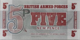 LOT De 2 BILLETS De BANQUE NEUF - British Armed Forces & Special Vouchers