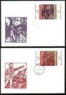 BULGARIA / BULGARIE - 1972 - 90ans De La Naissanse De Georgi Dimitrov Prezident  - 9  Spec.covert - Spec.cache - Brieven En Documenten