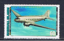 MH Marshallinseln 1998 Mi 985 Mnh Flugzeug DC-3 - Marshallinseln