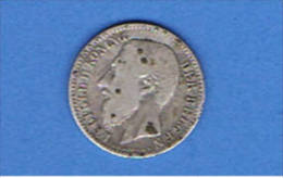 1 F Leopold II Koning 1887 - 1 Franc