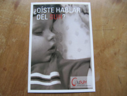 525 CPM Carte Bacterie Campagne Medicale Argentine Bacteria Escherichia Coli Lute Contre Maladie Prévention - Maladies