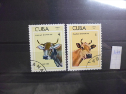 TIMBRE  DE CUBA  OBLITERE  YVERT N°1679+82 - Used Stamps