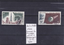 LOT DE TIMBRES  DE   France (ex-colonies & Protectorats) > TAAF Nr 10/11 PA  LANCEMENT DU 1 Er SATELLITE     37€ - Sonstige & Ohne Zuordnung