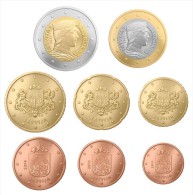 LATVIA /  LETTONIE  Set  8 EURO-COINS  2.014  2014  Uncirculated   T-DL-10.613 Suiza - Letonia