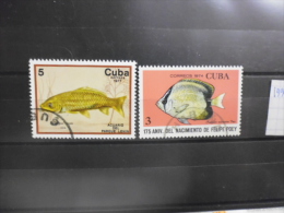 TIMBRE  DE CUBA  OBLITERE  YVERT N°1994.95 - Used Stamps