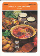 1 Fiche Recette BORTSCH à L'Ukrainienne (URSS) / Ukraine  / Fich-01/1 - Cooking Recipes