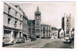 UK1875    READING : The Town Hall And St. Laurence Church - Reading