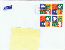 NL Niederlande 1994 Mi 1528-29 Dezembermarken Auf Brief - Storia Postale