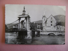 CPSM SEYSSEL LE PONT SUR LE RHONE  - ECRITE EN 1953 - Seyssel