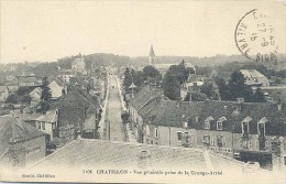 Chatillon, Vue Générale Prise De La Grange-Arthé        2 X Scan - Chatillon En Bazois