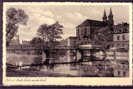 AK HOF A. D. Saale-Partie An Der Saale Karte Gel. 1935 - Hof