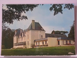 37 - LE LIEGE - MONTRESOR - CHATEAU DE REPOS DE L'ANAS - CHATEAU DE COURBAT - FACADE NORD - 1981 - Genillé