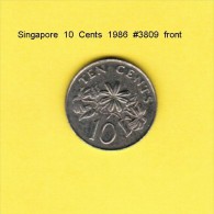 SINGAPORE   10  CENTS  1986  (KM # 51) - Singapur