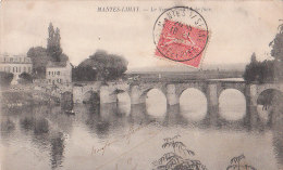 78 LIMAY ( MANTES ) - Le Vieux Pont Vu De Face - Limay