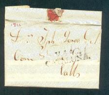 1822.- VICH A VALLS - ...-1850 Prephilately