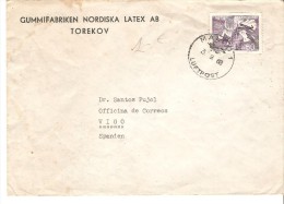 Carta De Suecia De 1963 - Covers & Documents