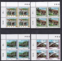 N° 1757 à 1760 Pour La Patrie:Ponts Et Passerelles . Série En Bloc De 4 Timbres - Nuevos