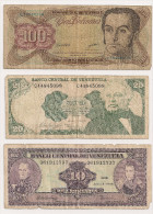 VENEZUELA   Lot 2 Billets,  BOLIVIE 1 Billet - Otros – América