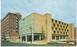 Memphis TN Tennessee, New Chisca Plaza Motor Hotel Lodging, Auto, Architecture, C1950s/60s Vintage Postcard - Memphis