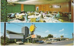 Chattanooga TN Tennessee, Drake Motel & Restaurant, Auto, C1960s Vintage Postcard - Chattanooga