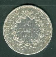 Piece 10 Francs Argent Silver , Année 1965 - Pic0401 - 10 Francs