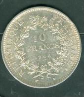 Piece 10 Francs Argent Silver , Année 1966  - Pic1102 - 10 Francs