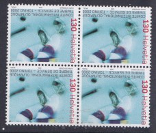 N° 483 Comité International Olymique:JO D´Hiver 2006 à Turin: Bloc De 4 Timbres - Ongebruikt