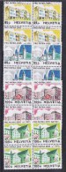 N° 1844 à 1847: Pour La Patrie Edifices: Série En Blocs De 4 Timbres - Nuevos