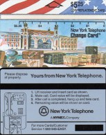 TK USA NYNEX MINT 5,25$ NEW YORK ** 10€ Ellis Island Serie I Port With Package Black Text 303A L&G Card Of United States - [3] Tarjetas Magnéticas