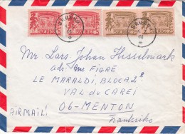 1966, LETTRE  SUEDE, SKURUP- FRANCE /4930 - Covers & Documents