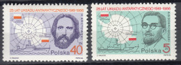 Poland 1986 Mi#3033-3034 Mint Never Hinged - Ongebruikt