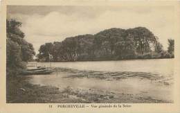 78 - PORCHEVILLE - Vue Générale De La Seine - Porcheville