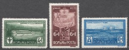 Romania 1932 Mi#446-448 Mint Hinged - Nuovi