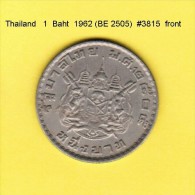 THAILAND   1  BAHT 1962 (BE 2505)  (Y # 84) - Tailandia