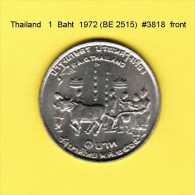 THAILAND   1  BAHT 1972 (BE 2515)  (Y # 96) - Thailand