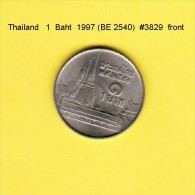 THAILAND   1  BAHT 1997 (BE 2540)  (Y # 183) - Tailandia