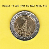 THAILAND   10  BAHT 1994  (BE 2537)  (Y # 227) - Thaïlande