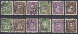 Denmark 1924 Mi#131-142 Used - Used Stamps