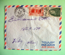 Dahomey (French West Africa) 1957 Cover To France - Woman - Fort - Covers & Documents