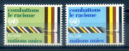 UNITED NATIONS GENEVA - 1977 ANTI RACISM - Unused Stamps