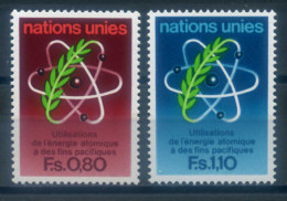 UNITED NATIONS GENEVA - 1977 ATOMIC ENERGY - Unused Stamps