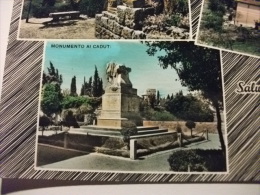 Monumenti Ai Caduti  Multivedute Saluti Da Chiusi Città Etrusca Siena - Monuments Aux Morts