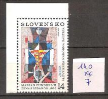 Slovaquie 140 **  Côte 7 € - Unused Stamps